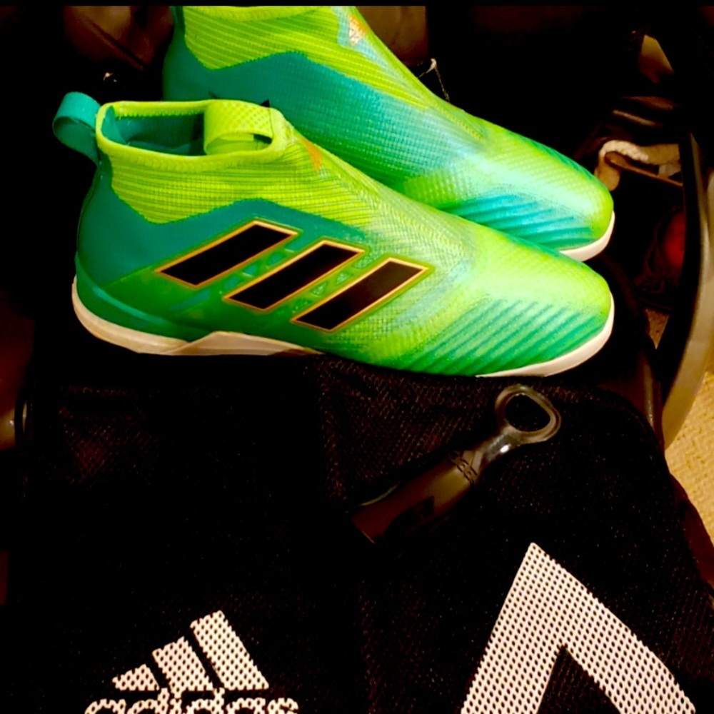 Adidas 17.1 + Pure Control Ace Indoor Court Shoes